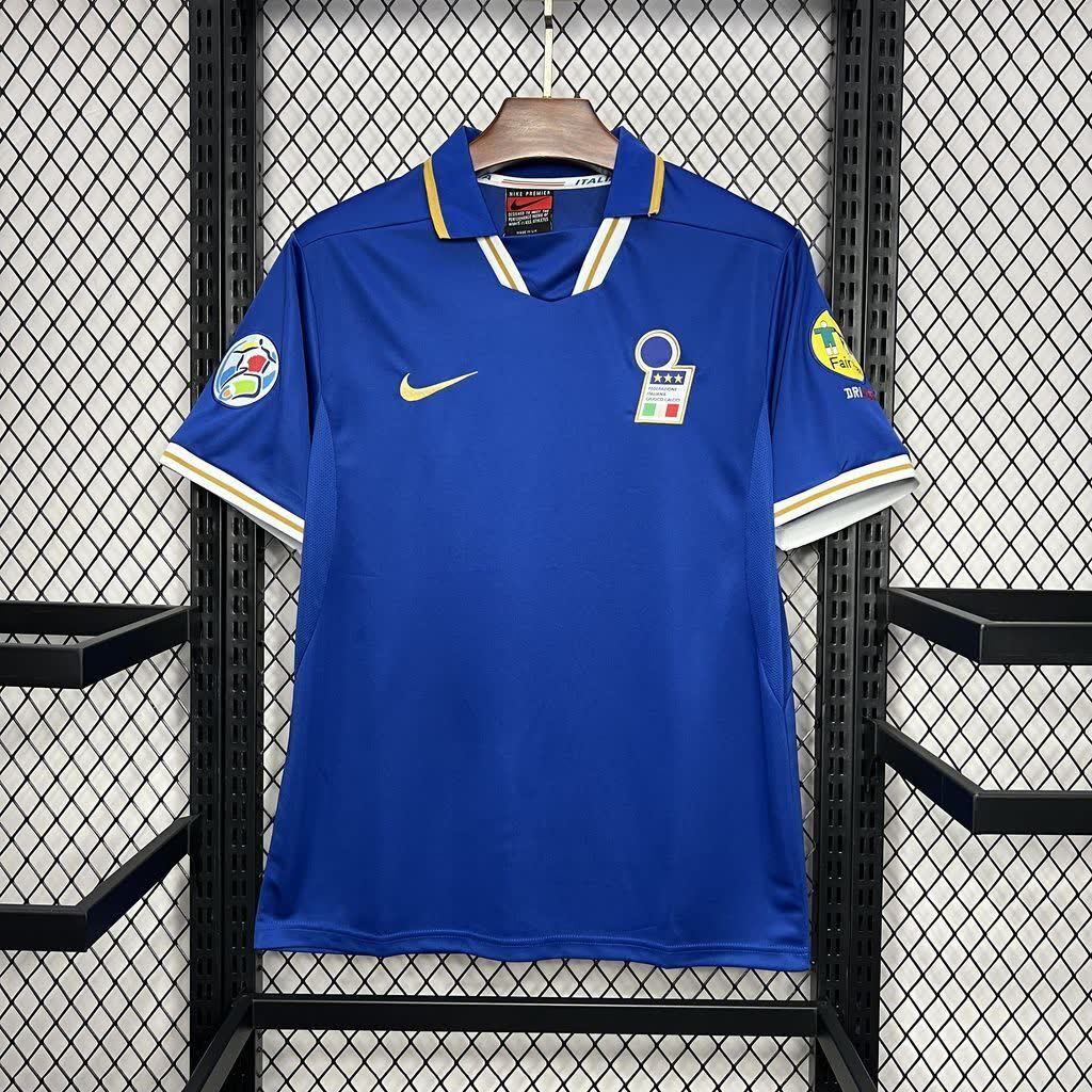 Football Shirt Italy Home 96-97 Retro extra 6