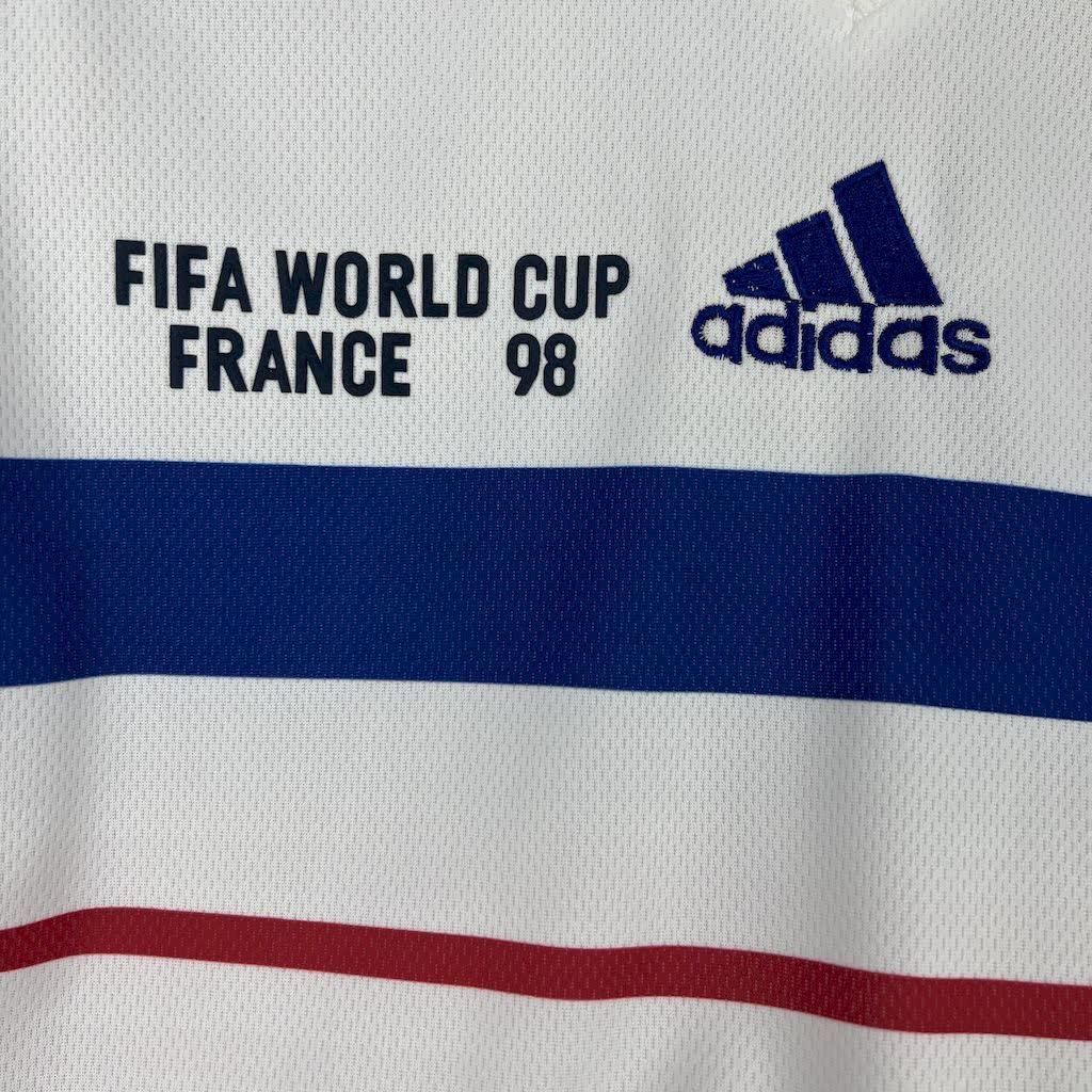 Football Shirt France Away 98-99 Retro extra 6