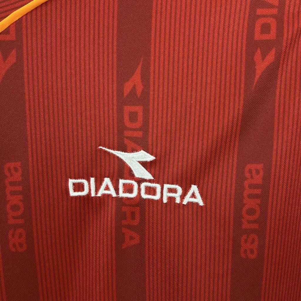 Football Shirt AS Roma Home 99-00 Retro extra 6