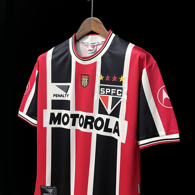 Football Shirt Sao Paulo Away 00-01 Retro extra 6