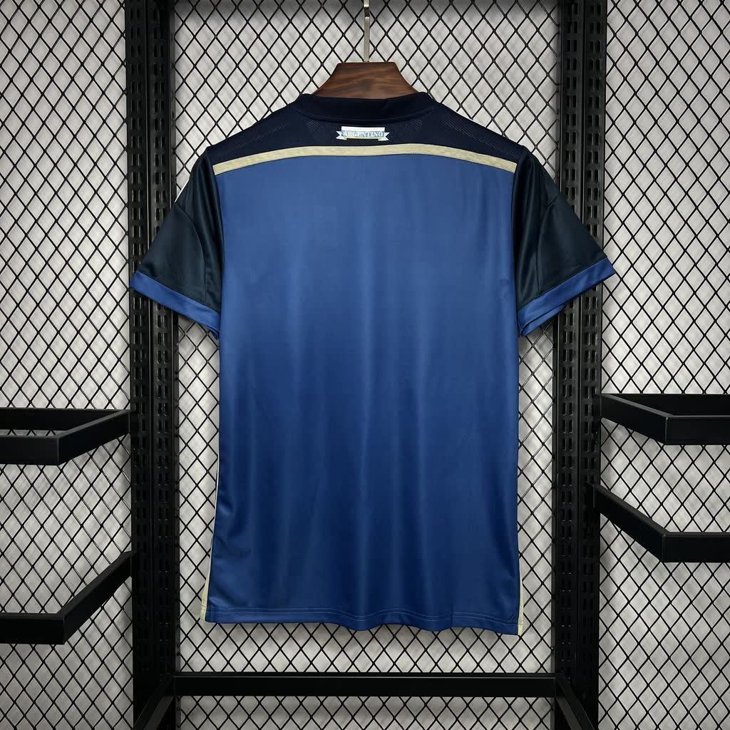 Football Shirt Argentina Away 2014 Retro back