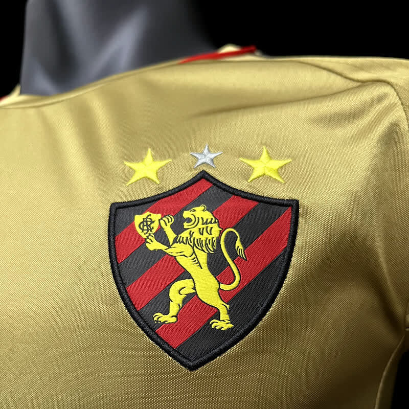 Football Shirt Sport Recife Gold 25-26 extra 6