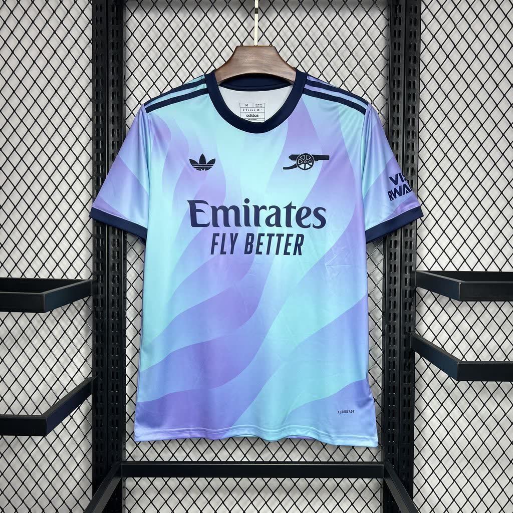 Football Shirt Arsenal Third 24-25 Away extra 6