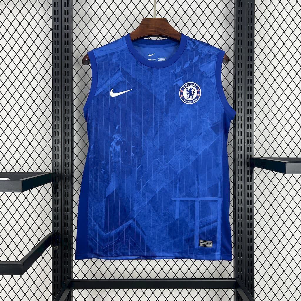 Football Shirt Chelsea Blue Training 25-26 extra 6