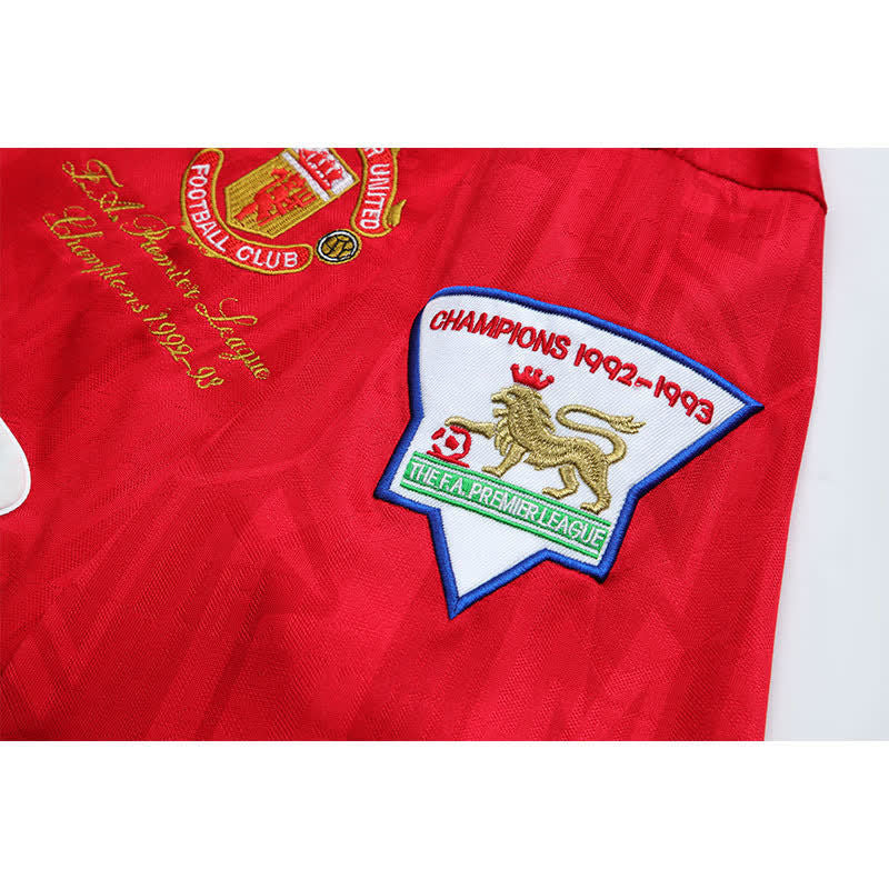 Football Shirt Manchester United Home 92-93 Retro extra 6