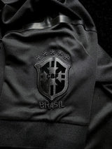 Football Shirt Brazil Black Retro 13-14 extra 6