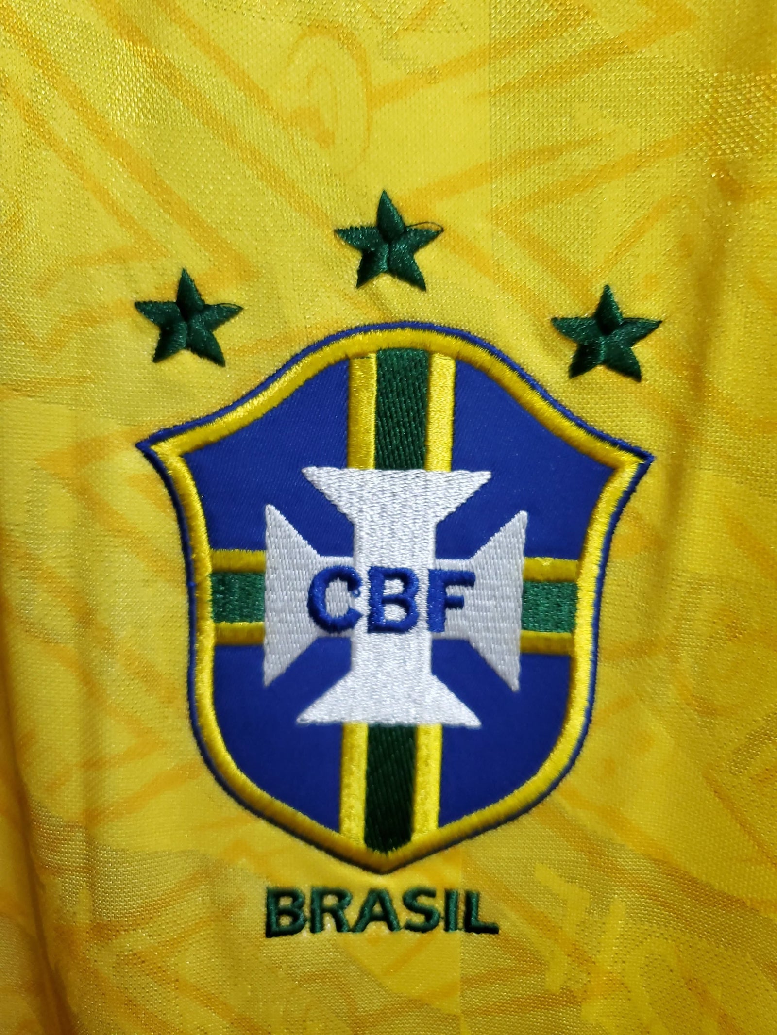 Football Shirt Brazil Home 91-93 extra 6