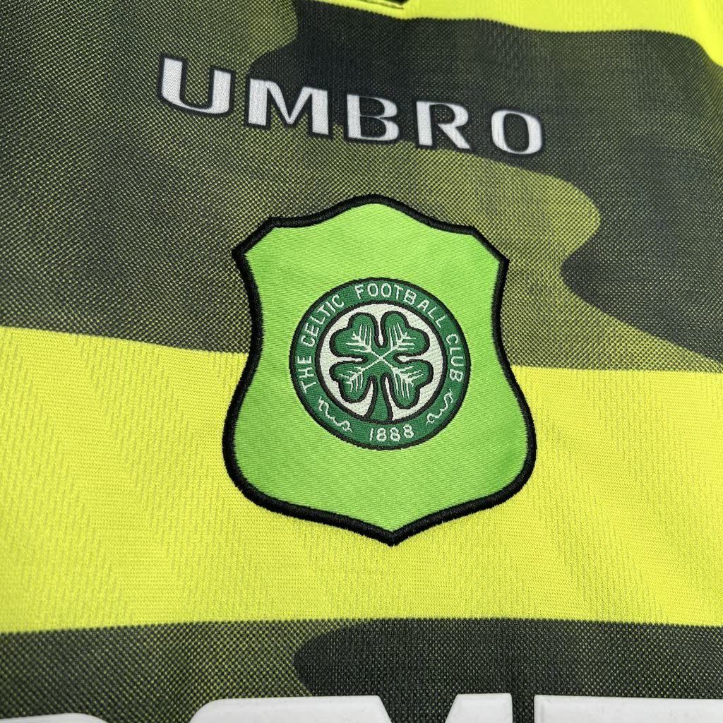 Football Shirt Celtic Away 96-97 Retro extra 6