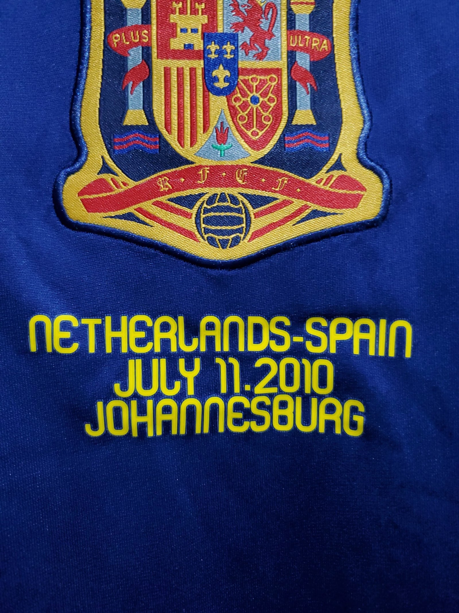 Football Shirt Spain Away 2010 Retro extra 6