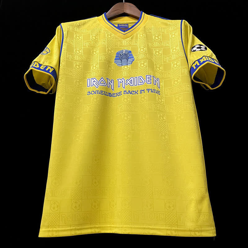 Football Shirt West Ham United Iron Maiden Yellow 25-26 extra 6
