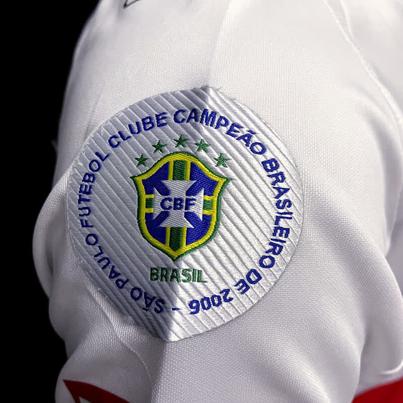Football Shirt Sao Paulo CF Home 06-07 Retro extra 6