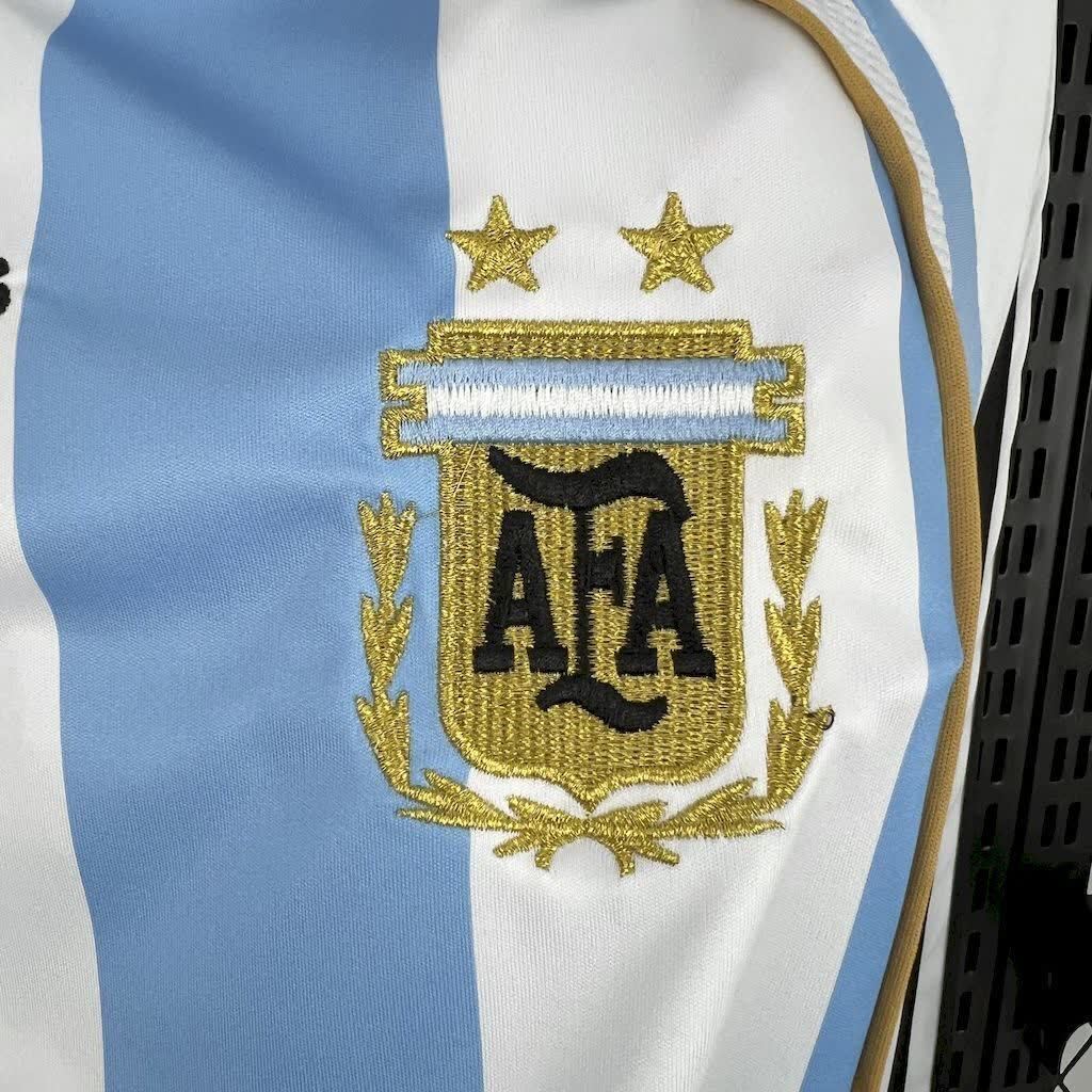 Football Shirt Argentina Home 06-07 Long Sleeves Retro extra 6