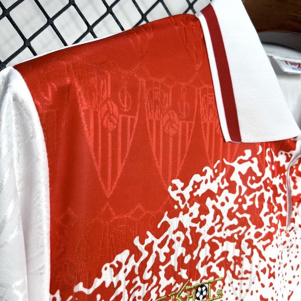 Football Shirt Sevilla FC Home 93-94 Retro extra 6
