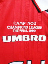 Football Shirt Manchester United Home 99-00 Retro extra 6