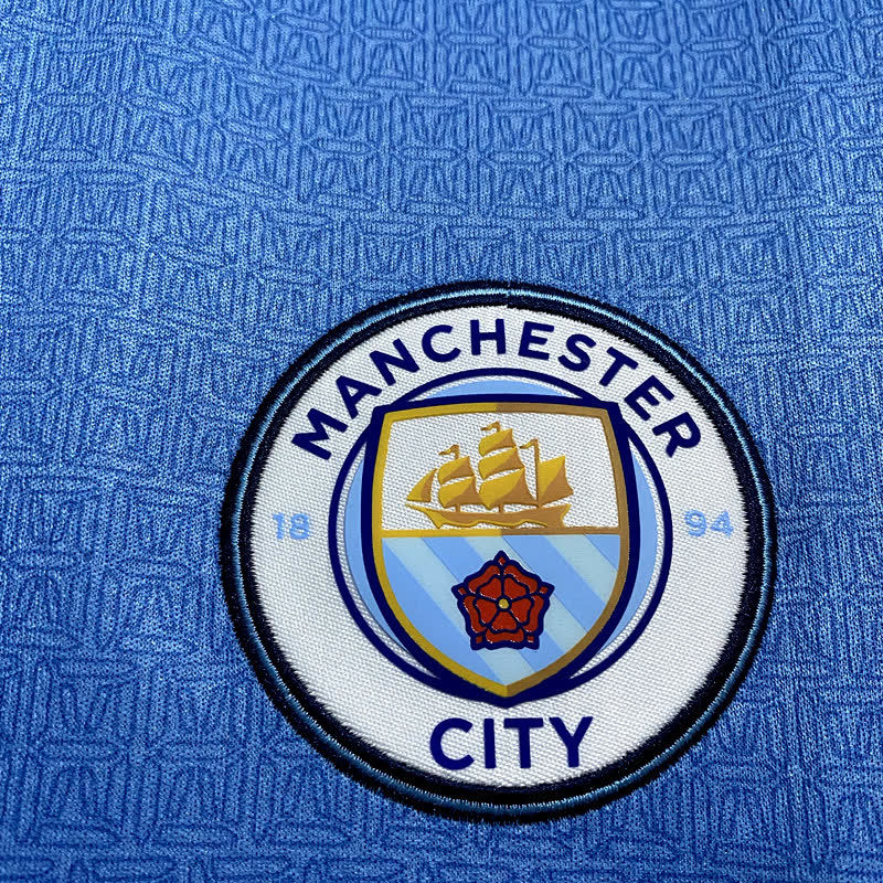 Football Shirt Manchester City Home 21-22 extra 6