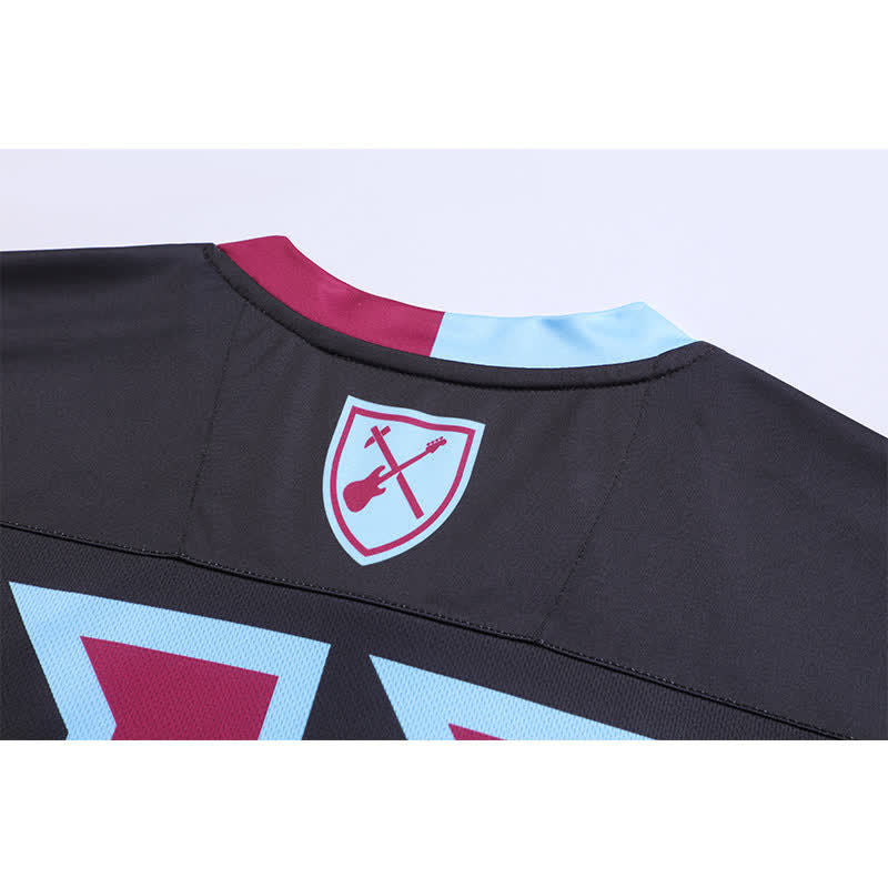 Football Shirt West Ham United Iron Maiden 25-26 Black extra 6