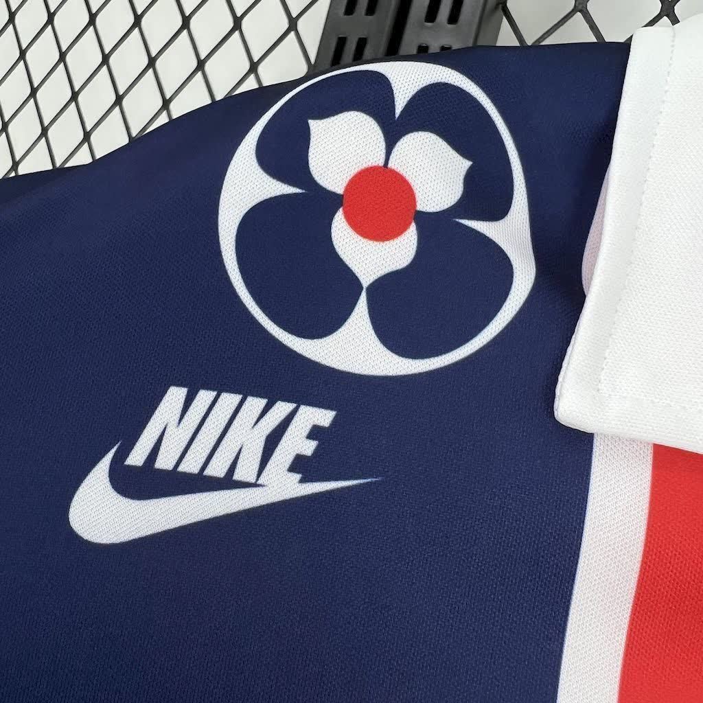 Football Shirt Paris Saint-Germain Home 91-92 Retro extra 6