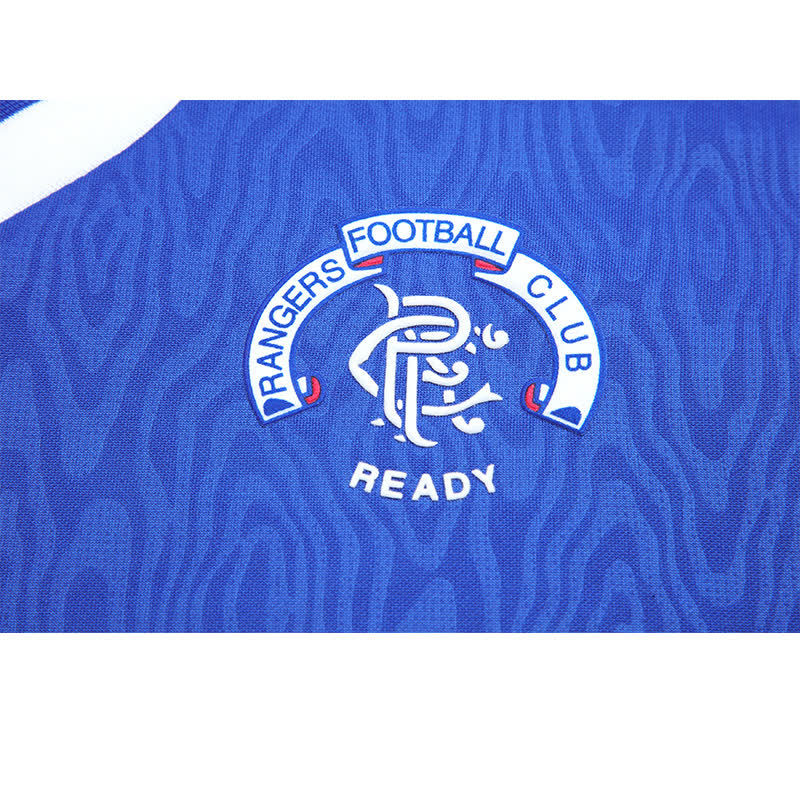Football Shirt Rangers FC Home 90-92 Retro extra 6