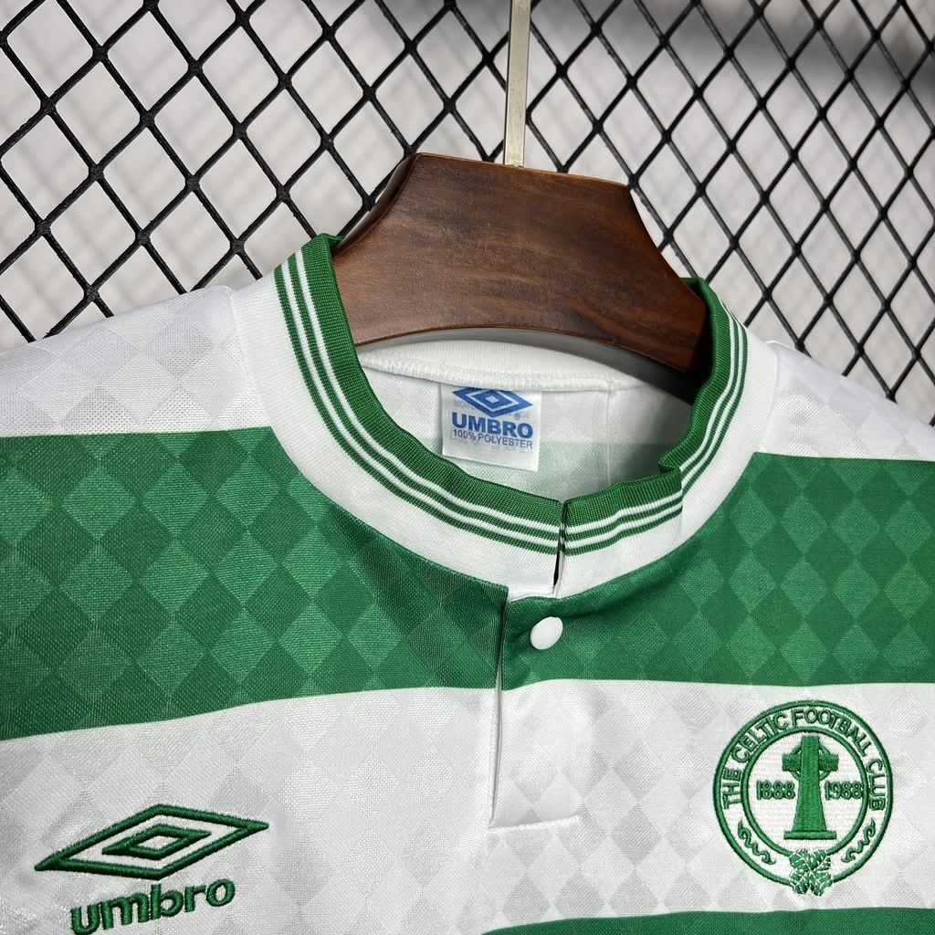 Football Shirt Celtic Home 87-88 Retro extra 6