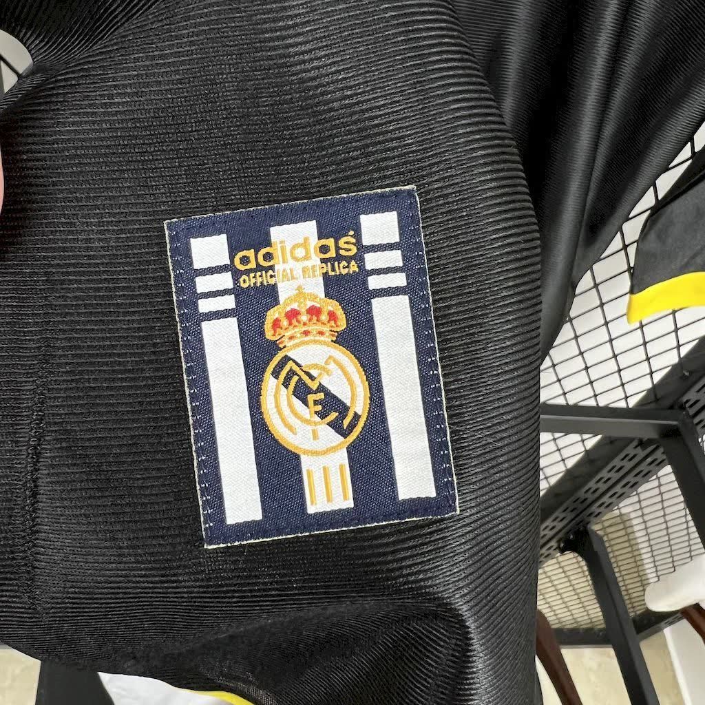 Football Shirt Real Madrid Away 98-99 Long Sleeves Retro extra 6