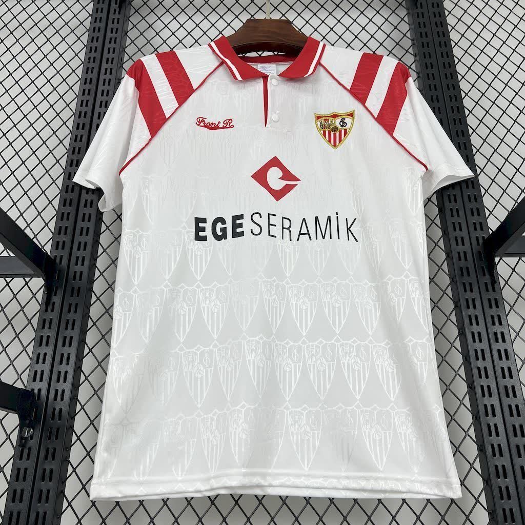 Football Shirt Sevilla FC Home 92-93 Retro extra 6