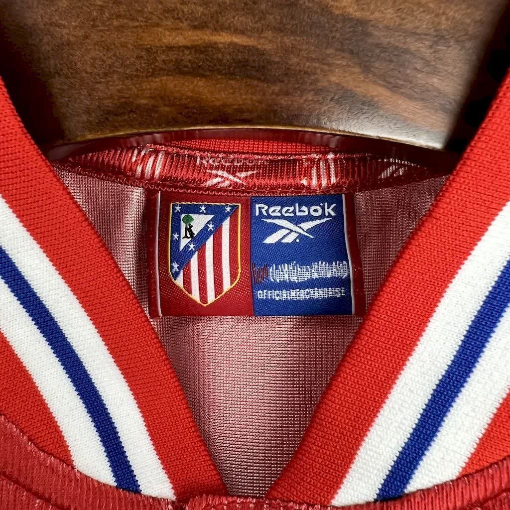Football Shirt Atletico Madrid Home 99-00 Retro Marbella extra 6