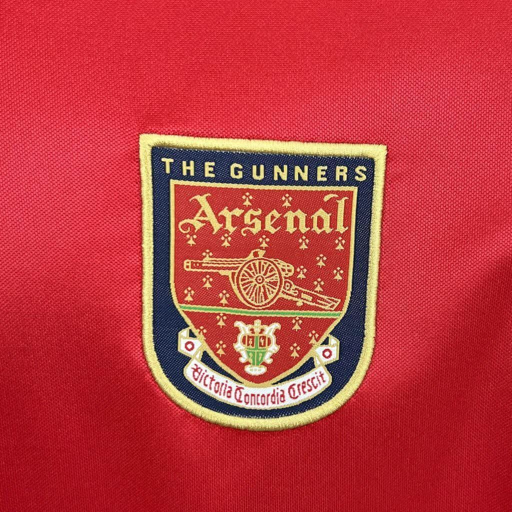 Football Shirt Arsenal Home 99-00 Long Sleeves Retro extra 6
