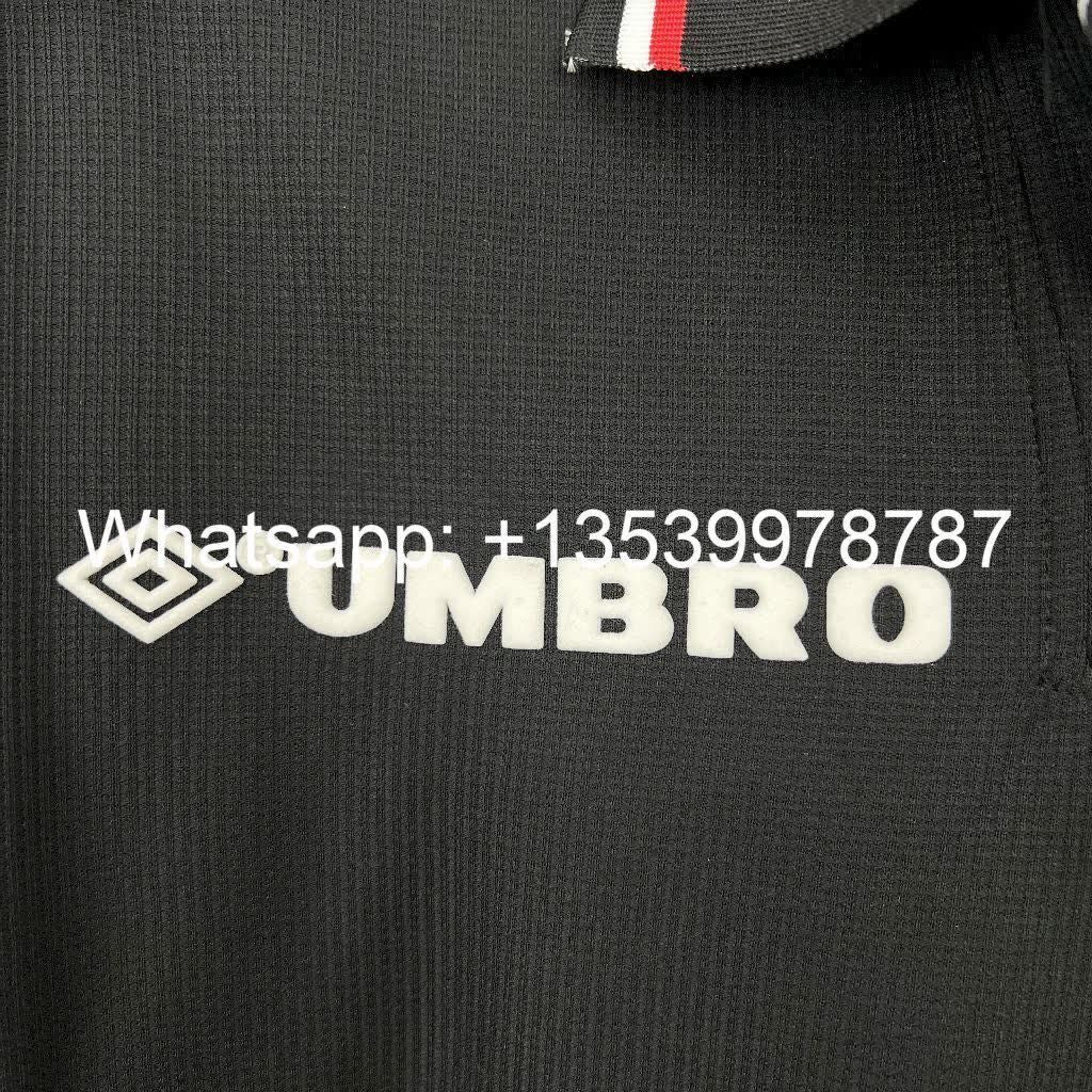 Football Shirt Manchester United Away 98-99 Retro extra 6