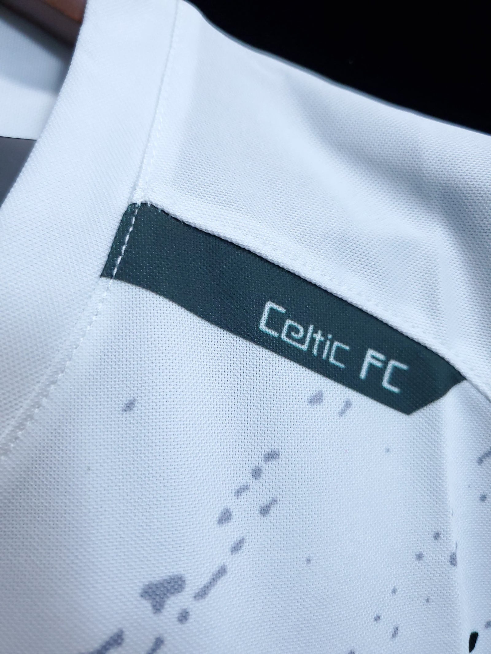 Football Shirt Celtic FC White 07-08 Retro extra 6