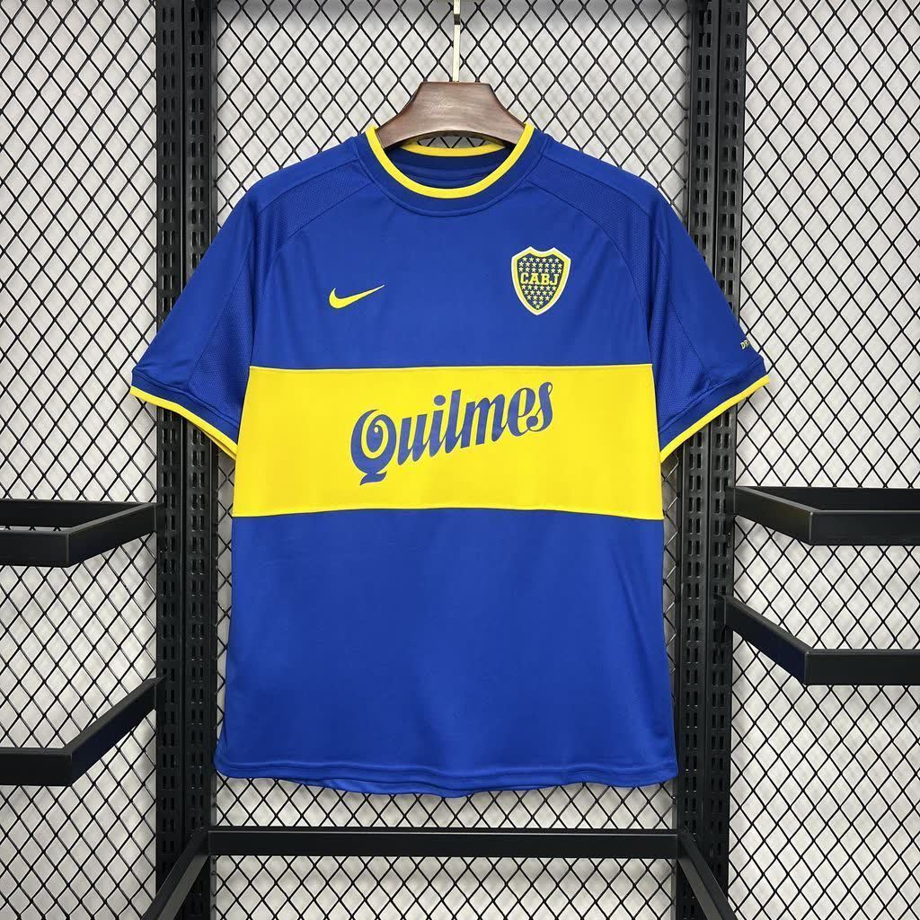 Football Shirt Boca Juniors Home 00-01 Retro extra 6