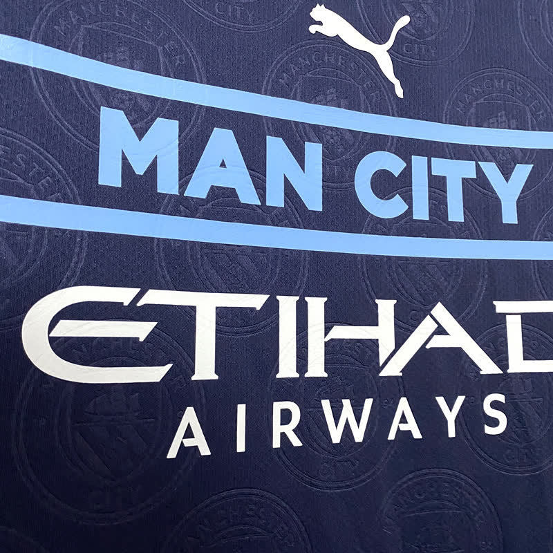 Football Shirt Manchester City Third 21-22 extra 6