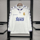 Football Shirt Real Madrid Home 94-96 Long Sleeve Retro extra 6