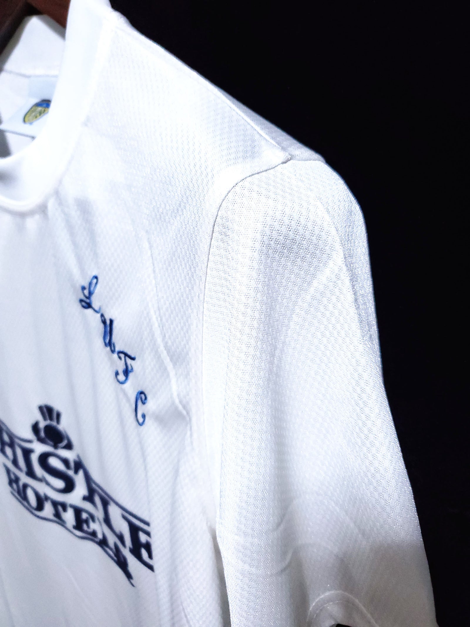 Football Shirt Leeds United Home 95-96 extra 6