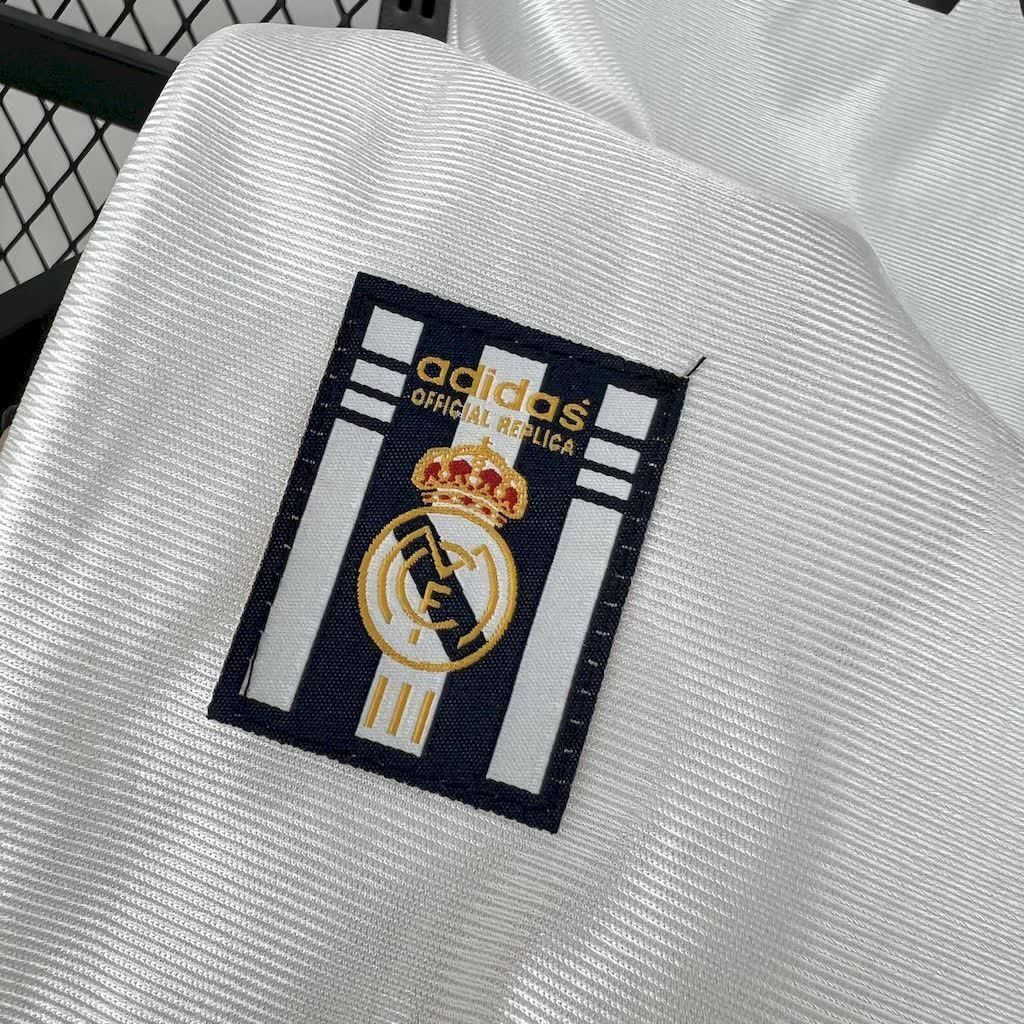 Football Shirt Real Madrid Home 98-00 Retro extra 6