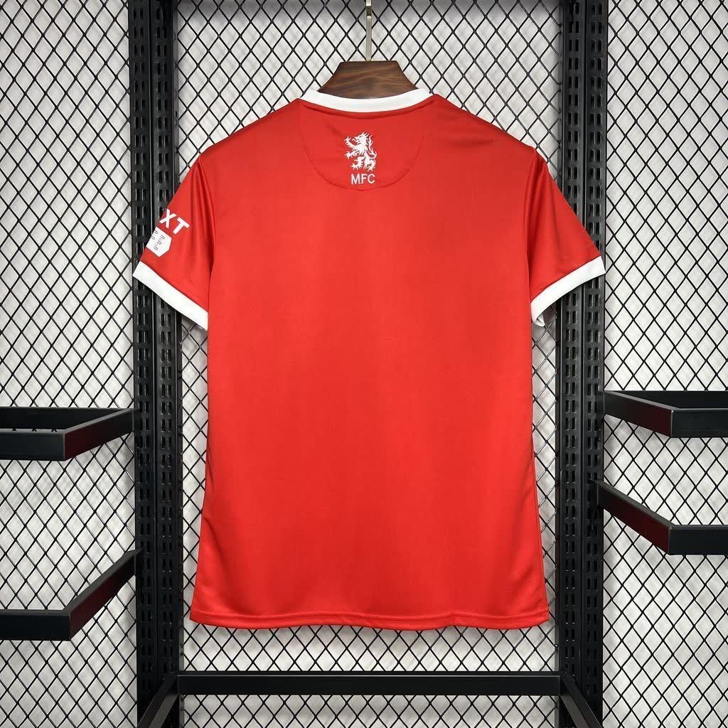 Football Shirt Middlesbrough Home 24-25 back